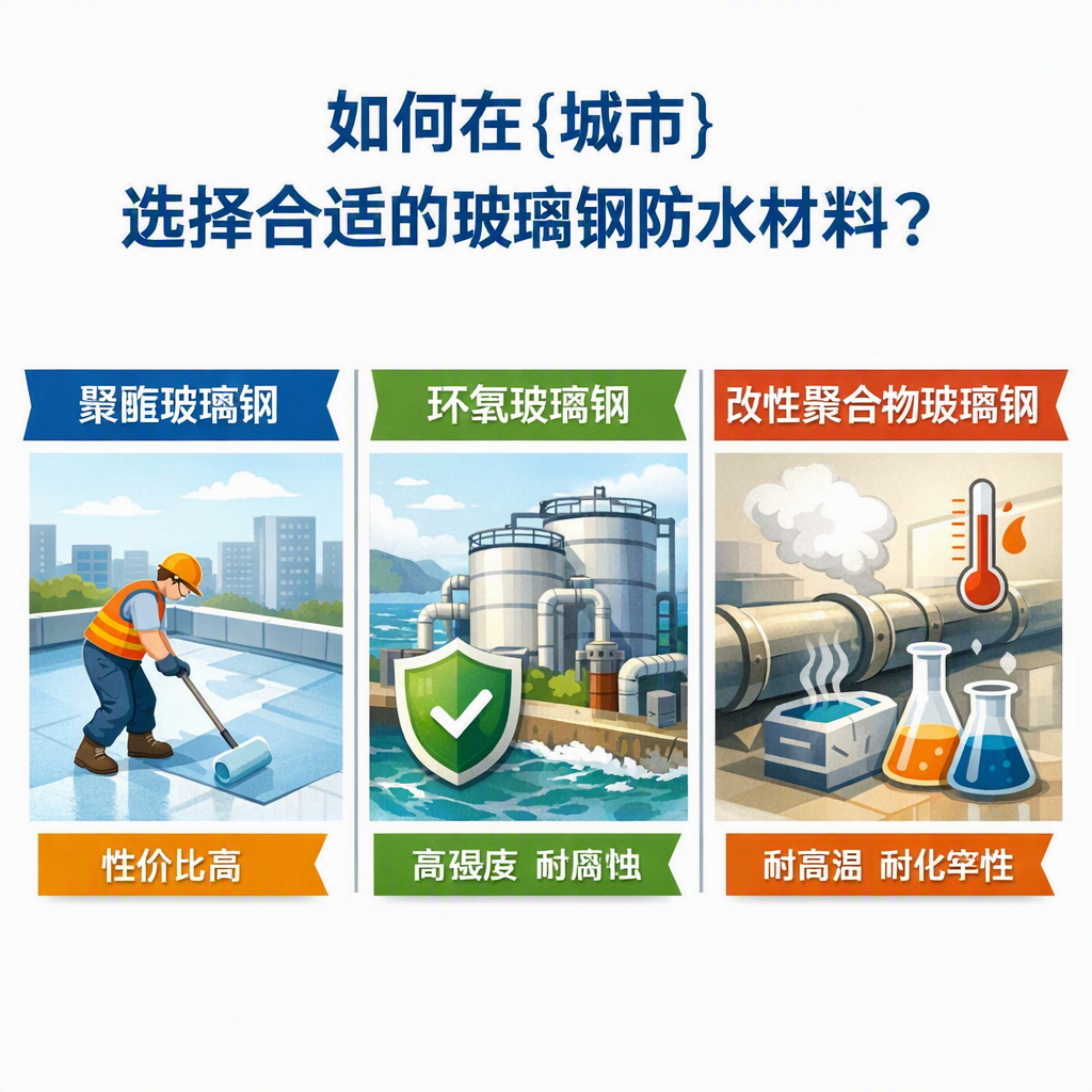 如何在喀什选择合适的玻璃钢防水材料？