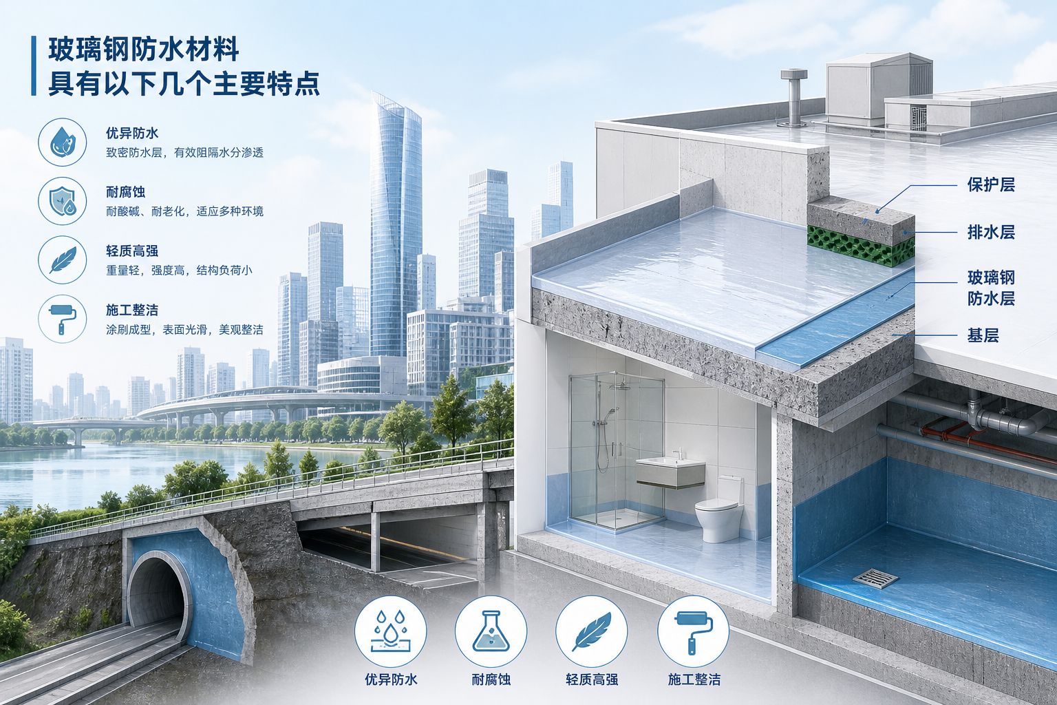2023年玻璃钢防水材料市场趋势分析，关注 喀什 发展