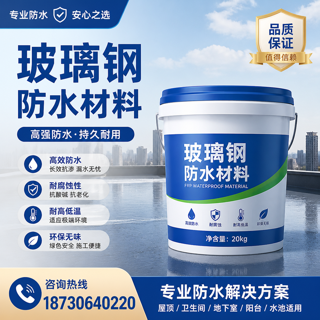 了解玻璃钢防水材料的市场趋势，喀什 企业不可不知